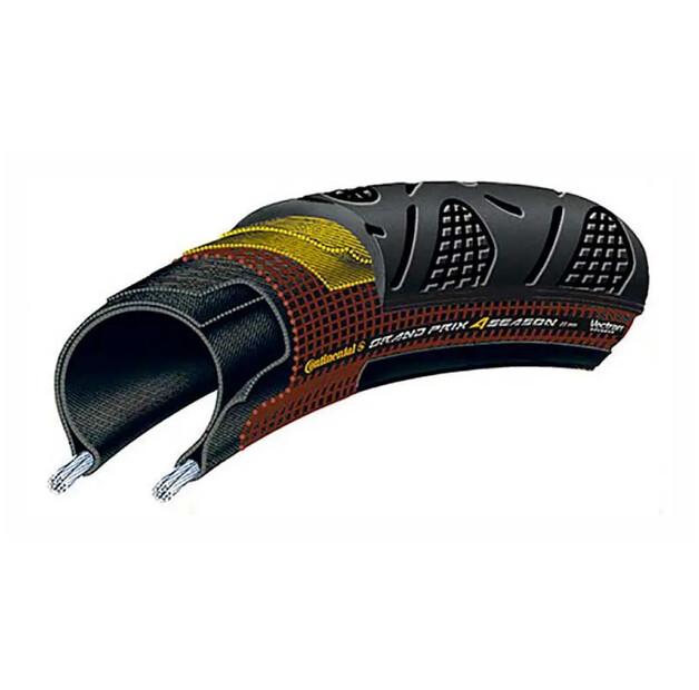 

Дорожная шина Continental Grand Prix 4 Season 700C x 25 700C x 25