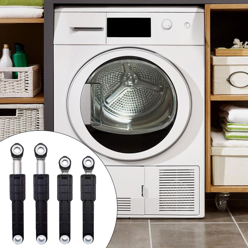 Pachet de 4 Amortizoare de Șoc pentru Mașină de Spălat de Durabilitate Ridicată Înlocuiește Numerele de Piesă Comune Componentă Reducătoare de Zgomot pentru Mașină de Spălat