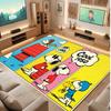 Snoopy Peanuts Rug Soft Thick Non Slip Floor Carpet for Bedroom Living Room Home Decor