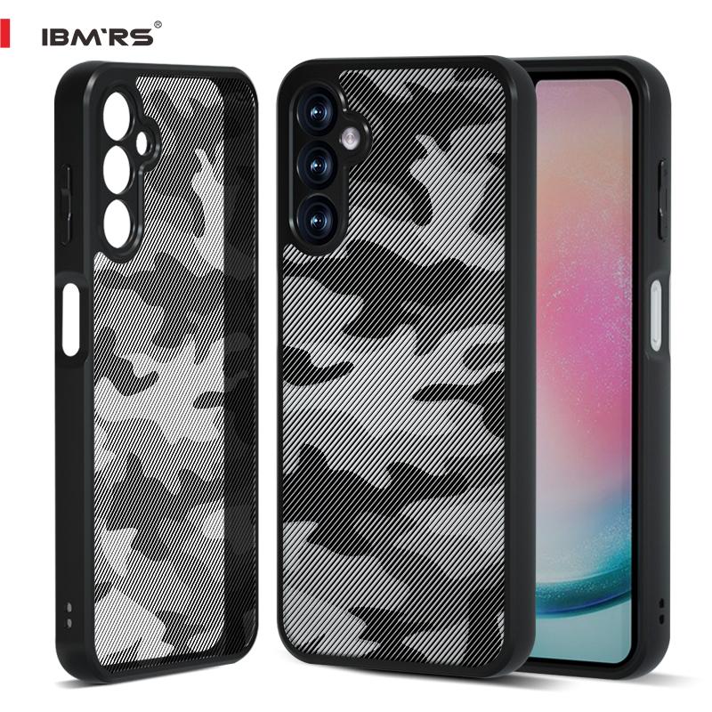 (Comes with Wrist Strap)for Samsung Galaxy A24 4G/A25 Case ,  [Military Design] Camouflage Hard Back Shockproof Advanced Protective Bumper Cover