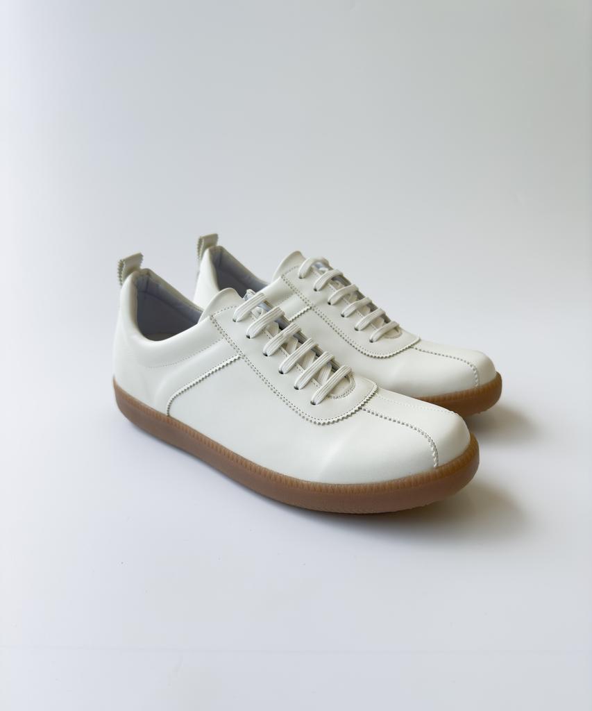 Shufit Mono Height-Increasing White Sneakers Sft-501