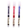 Quick-drying 0.5mm Needle Tip Rollerball Gel Pens for Students - Black and Red.