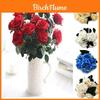 Elegante Bouquet di Rose Artificiali in Seta a 10 Teste per Matrimonio e Decorazione della Casa