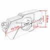 Trava de guidão de motocicleta CNC Trava de motor antirroubo Travas de segurança para motocicleta Scooter Bicicleta de terra Motocross Rua