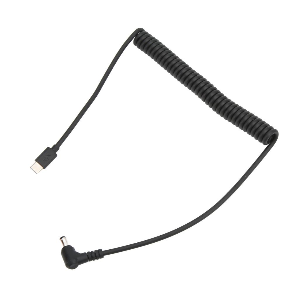 Camera Equipment Charging Cable PD Line Type C to DC 5.5x2.5mm Charging Cable for Camera Equipment 12V