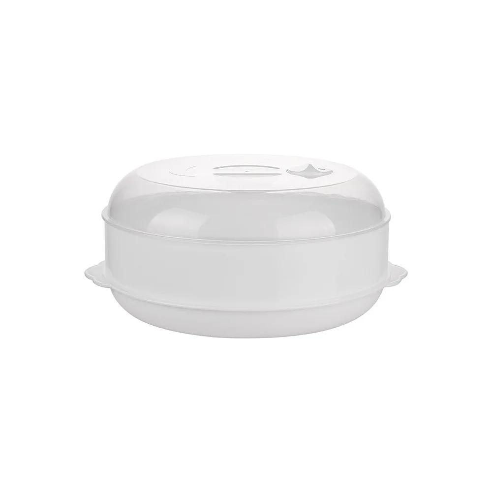 

Микроволновая печь Пароварка Kitchen Plus Тропическая крышка Паровой ящик Бытовая многофункциональная пластиковая пароварка Отделение