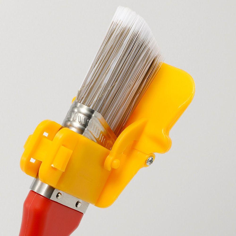 Soft Bristle Paint Brush Extension Pole Wall Brushing Tools Edging Color Separation Brush  Wall