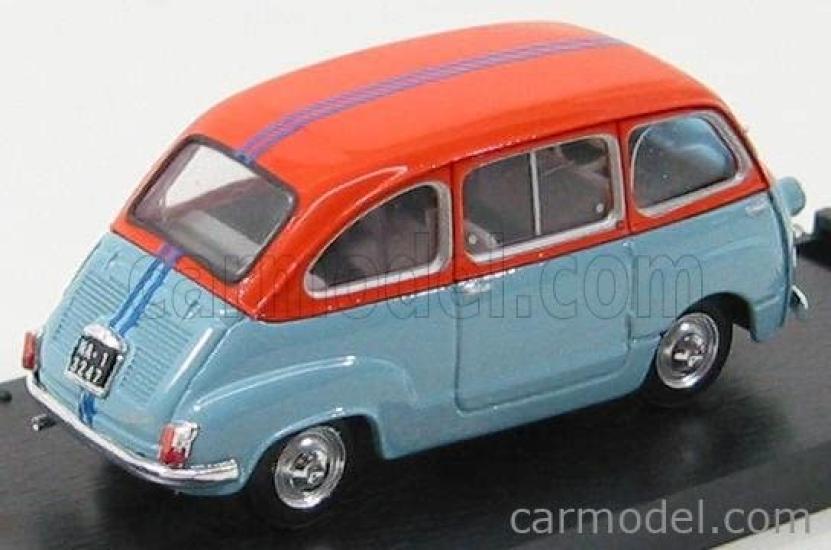 Blum Scale Fiat 600D Multipla 1966 BRUMM FIAT 600D MULTIPLA OPERAZIONE SAN GENNARO 1/43 [Used]