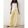 Women Straight Leg Wide Leg Casual Summer Trousers Loose High Waisted Loungewear Vacation Trousers With Pockets