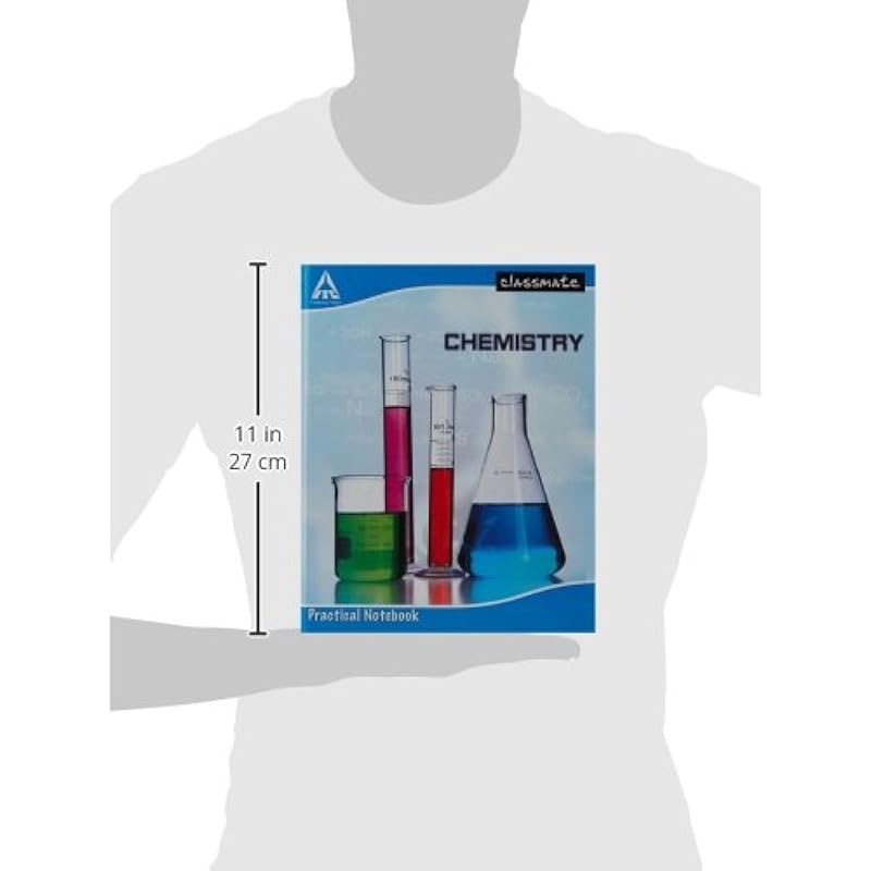 

Classmate Itc Practical Notebook - Chemistry - 28 X 22 Cm, Hard Cover, Single Line (Pack Of 6)