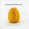 3D Printed Twisty Fidget Egg Portable Sensory Toy Stress Relief Desk Toy for Office Workers Kids Easter Basket Fillers