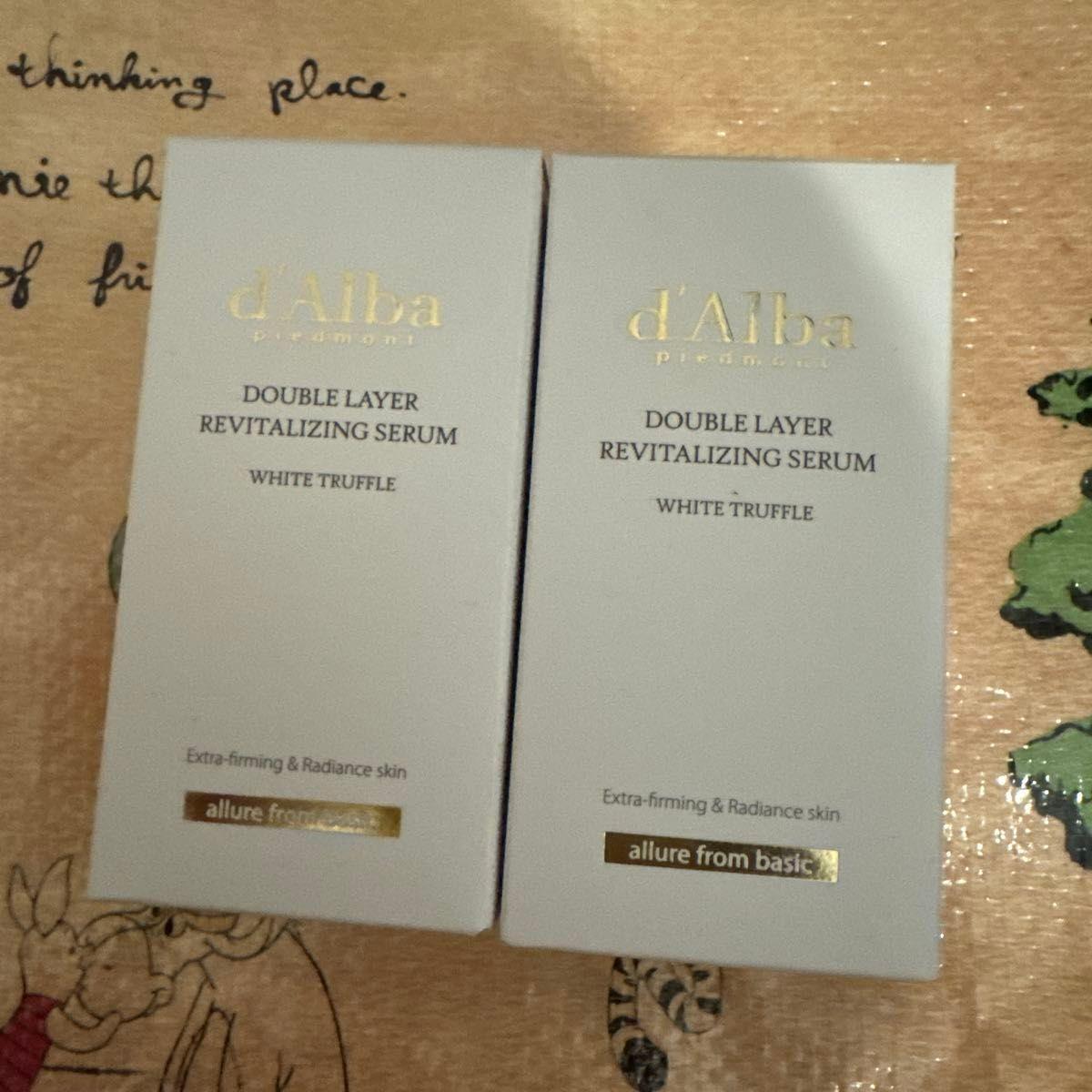 d Alba Double Layer Revitalizing Serum Essence White Truffle