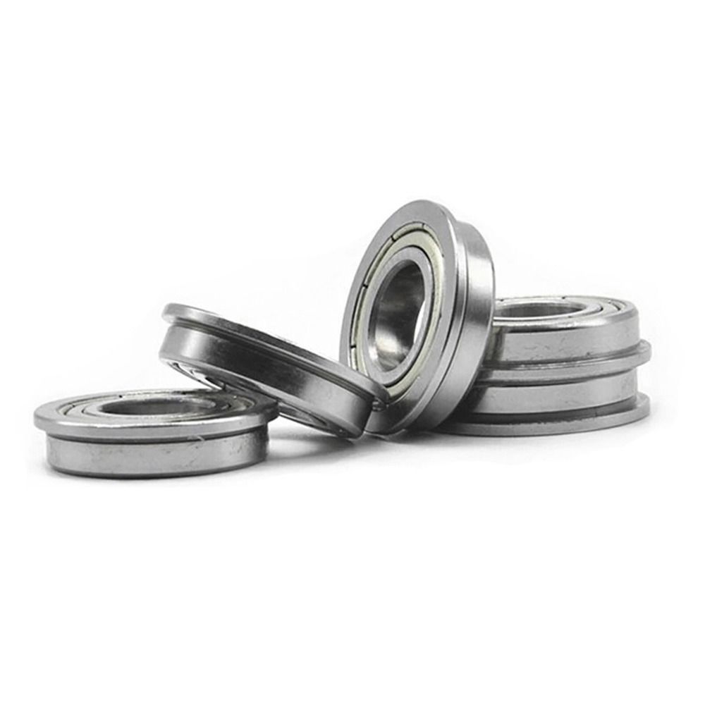 4ks Chromová ocel FR8ZZ Přírubové kuličkové ložisko Dvojitě utěsněná ložiska 3D tiskárny