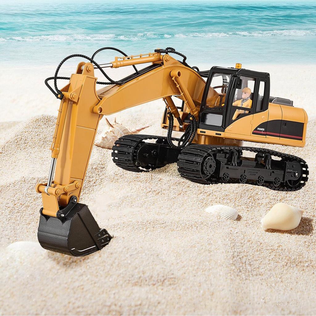 Remote Control Excavator Toy 15 Channel 1:14 Scale RC Excavator Digger