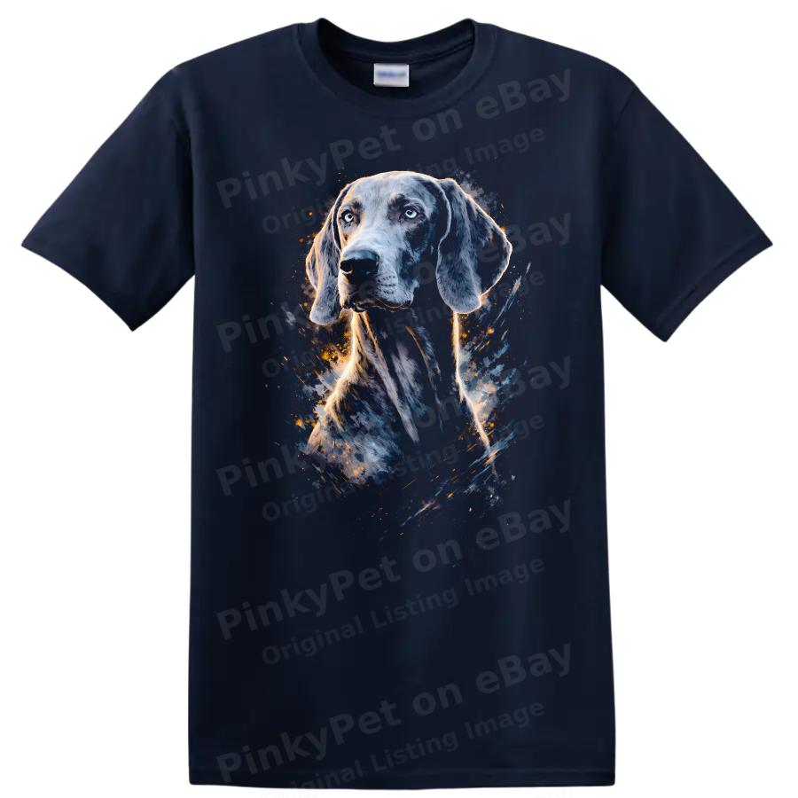 Great Dane Dog Portrait T Shirt Awesome Animal Art for Dog Lovers Tee