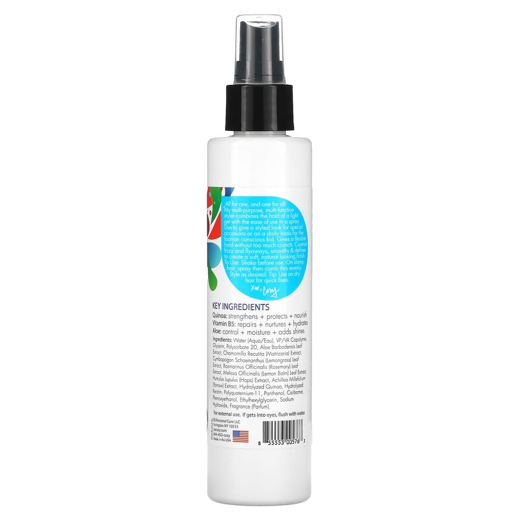 SoCozy Kids, Multi Styler, All-for-One Styling Aid, All Hair Types, 5.2 Fl Oz (154 Ml)