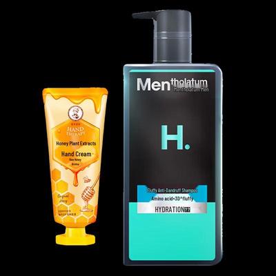 Mentholatum Honey Hand Cream & Anti-Dandruff Shampoo Set