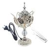 YXY Arabia Electronic Incense Burner 110V/220V Carbon Spice Stove Bakhoor Censer Exquisite Household Metal OUD Incense Holder