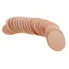 Pack of 20 Pieces Unfinished Wooden Slices,Wood Unpainted Wooden Pieces for