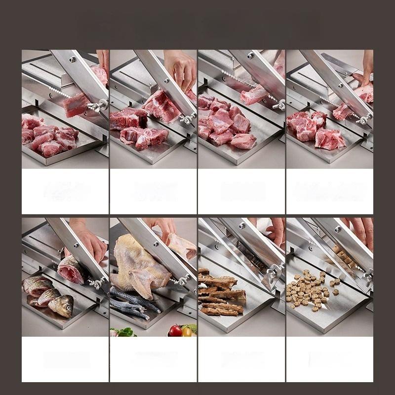 GIANXI Commercial Bone Cutting Machine Bone Knife Kitchen Tools Home Bone Cutting Machine Frozen Chicken Duck Fish Sheep Slicer