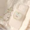 Green Apple Stand is suitable for Apple devices16promax Phone case iphone15Niche graffiti14Silicone17Lanyard