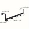 5-Link Door Storage Hook Universal Multifunction Home Storage Rack No Punch Traceless Wall Hanger Hook