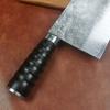 8 Inch Handmade Forged Knife Damascus Steel VG10 Blade Ebony Handle Slicing Vegetables Cleaver Meat Professional Kitchen Knives