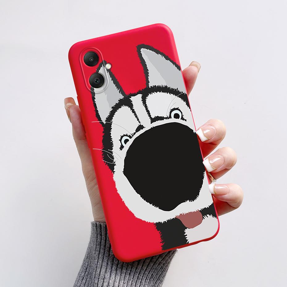 For Samsung Galaxy A06 Case TPU Cute Panda Soft Silicone Back Cover Phone Cases For Samsung A06 GalaxyA06 A 06 Protective fundas