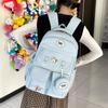 Schultasche Neue Schultasche Damen College-Stil Nische High-School-Schüler ins Vielseitiger Rucksack mit großem Fassungsvermögen Mittelschulrucksack
