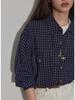 2026 Retro Classic Plaid Loose Shirt Jacket for Women - Versatile Layering Top