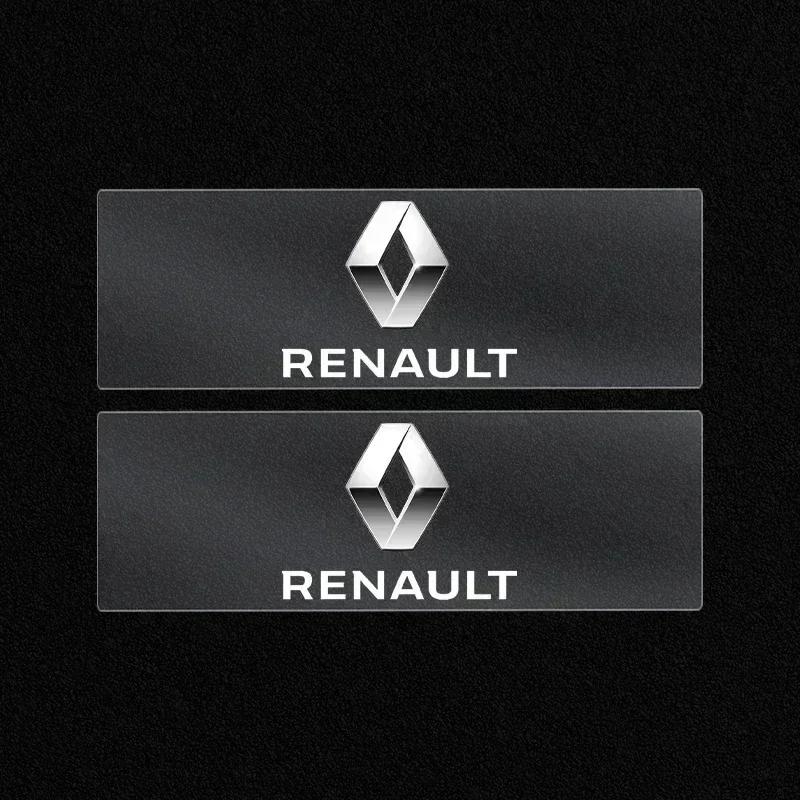1/2/5/10pcs Car Interior Dekoration Stickers Badges Auto Styling For renault Koleos Kadjar Scenic Megane Sandero Grand Sill S555
