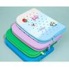 Breathable Holes Silicone Pencil Case Soft Zipper Pencil Pouch Lightweight Large Capacity Makeup Organizer Gift