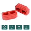 Hcilloend Door Wedges for the New Mazda Roadster Silicone Iron Door Wedge Custom Car Supplies ND, & Pieces, Accessory, (Red)