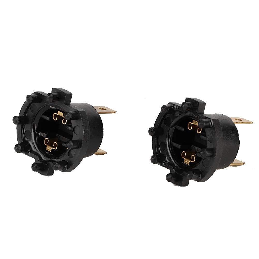 

Yctze 1 Pair Headlight Socket Holder B28V510A3, Car Headlight Bulb Socket Adapter Holder for Mazda 3 5 323 normal