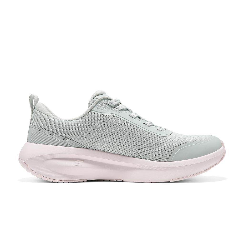 Skechers Sport Comfortable Versatile Breathable Supportive Rebound Low-Top Walking Shoes Women Sneaker Gray Pink 150572-GYPK