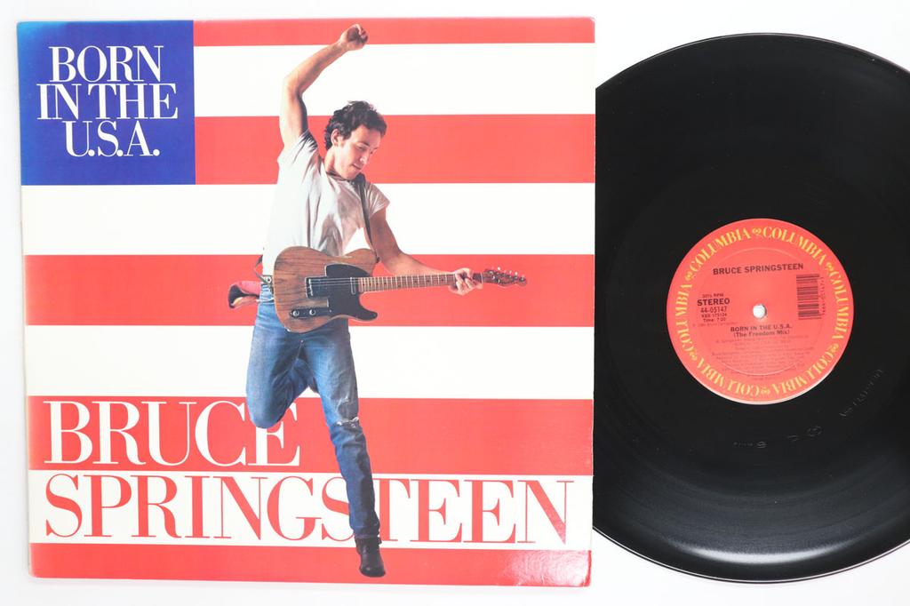 12inch Record BRUCE SPRINGSTEEN Born In The U.S.A. 4405147 COLUMBIA 1985 US Rock Used