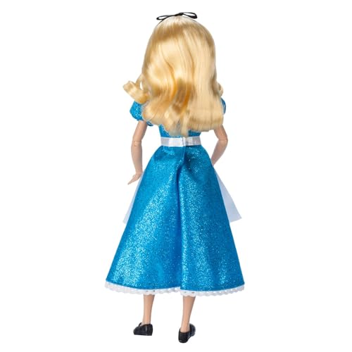 Disney Store Official Alice in Wonderland Classic Doll 25cm (10 inches) - Detailed design recreating the magic of the movie. Perfect for fans and coll