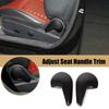 Carbon Fiber Seat Adjust Handle Switch Cover Trim For Dodge Challenger 2010-22
