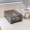 Acrylic Drawer-type Cosmetics Makeup Storage Box Organizer Desktop Storage Transparent Drawer Dustproof Mask Clear Boxes Cabinet