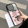 Cute Pink Bow Pattern Phone Case For Samsung Galaxy S23 S24 S25 S26 Ultra S22 Plus FE Wireless Magnetic Bumper Hard Back Cover
