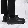 Fashion Business Thick Soled Men's Shoes Fashionable Classic Design Style Wedding Outdoor Trendy Party Daily Office Black Shoes New