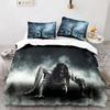 The Living Dead Bedding Set Single Twin Full Queen King Size Zombie Bed Set Aldult Kid Bedroom Duvetcover Sets 3D Anime 016