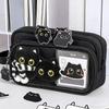 Cute Pencil Pouch Black Cat 10-Layer Detachable Organizer Animal Pencil Case Stationery Supplies for Marker School Supplies Kids