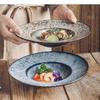 Ceramic Dinner Plate Restaurant Thick Soup Pasta Dessert Dish Snack Plates Sushi Specialty Tableware