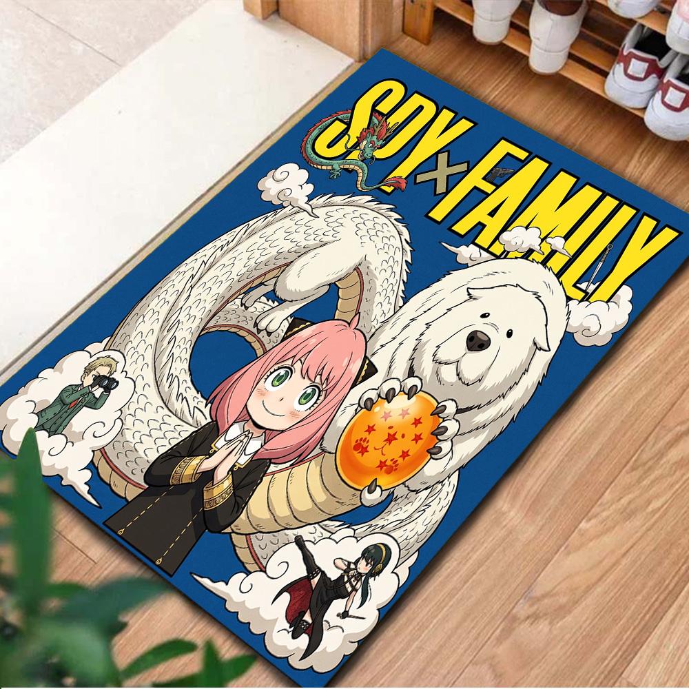 SPY×FAMILY Carpet Floor Mat Non Slip Large Area Washable Gamer Bedroom Home Room Decor YUN6512