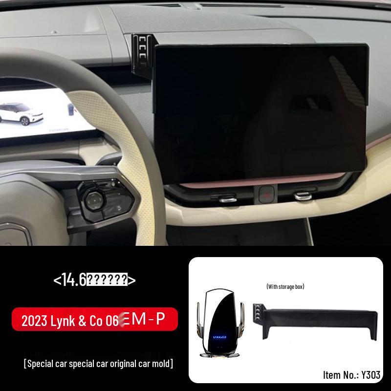 Support de téléphone de voiture dédié Lynk & Co 08/07/Z10 EMP/PLUS 2024 - Support de navigation modifié.