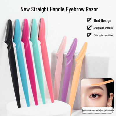 Portable Stainless Steel Eyebrow Razor: Multifunctional Beauty Tool for Men and Women