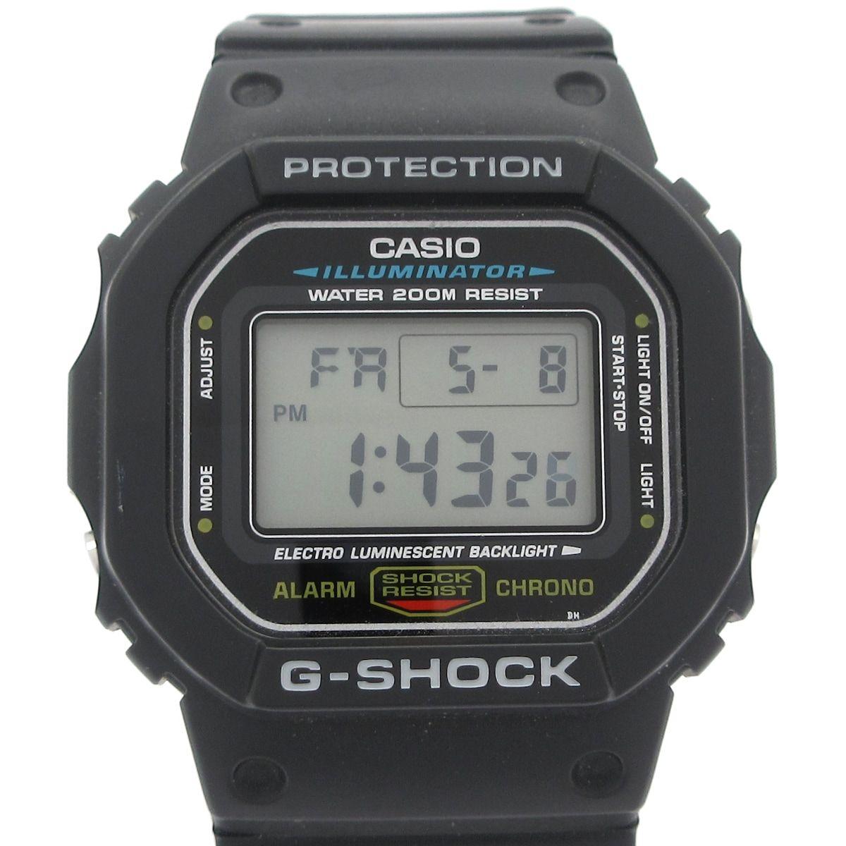 CASIO Watch G-SHOCK DW-5600E Men s Black