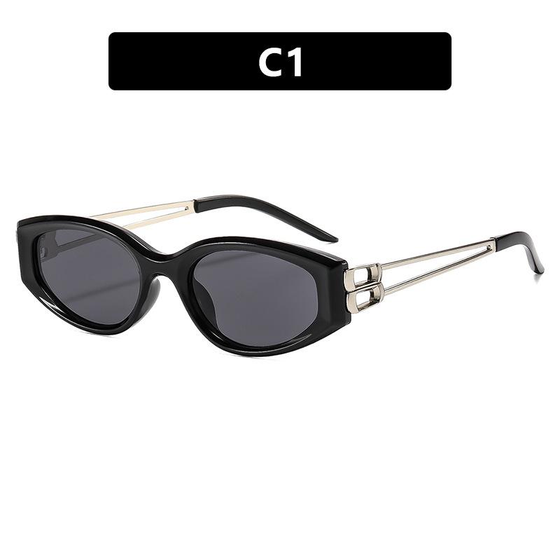 Cat eye sunglasses Y2K fashion Internet celebrity Korean version sunglasses Xiaohongshu Internet celebrity same UV protection sunglasses As shown in the picture