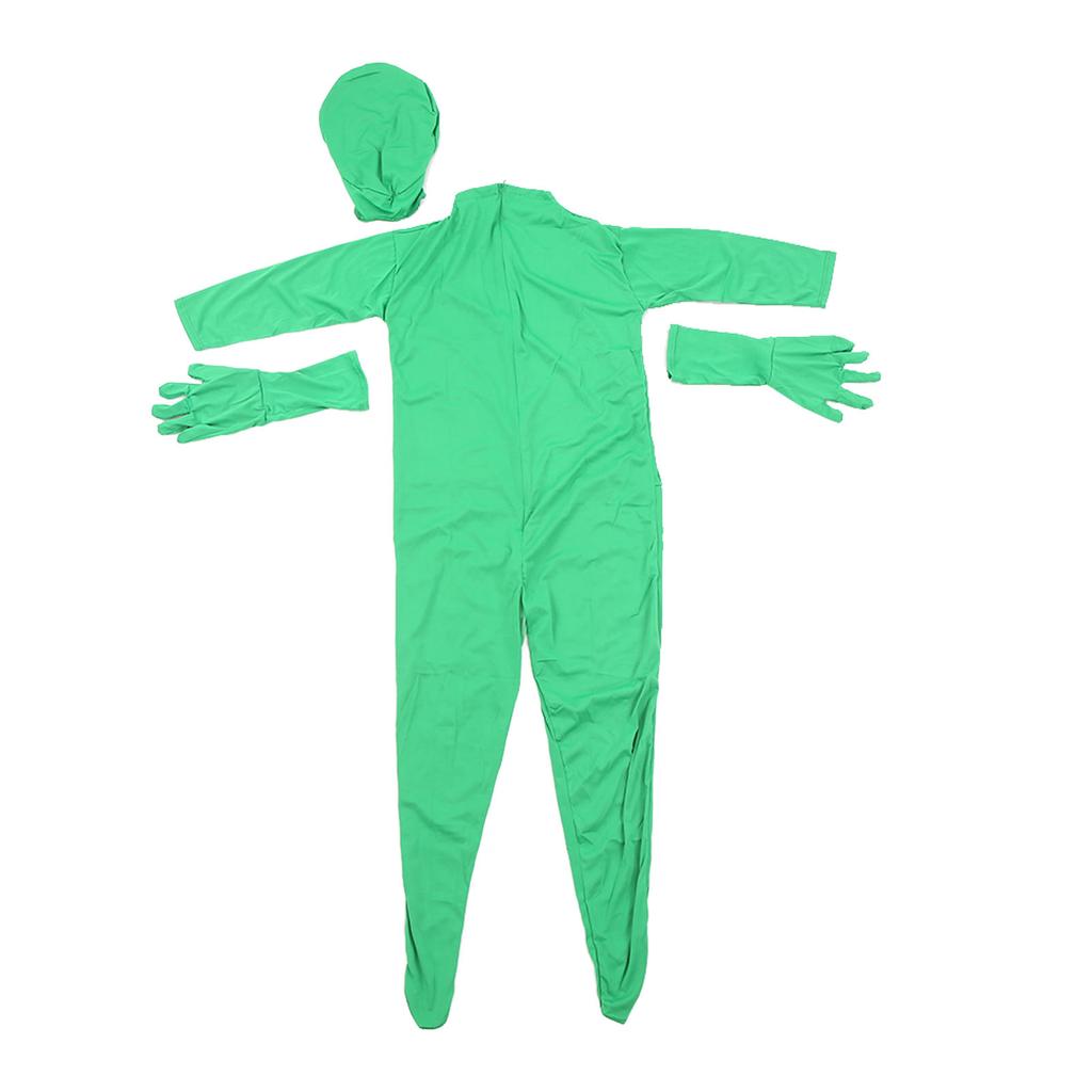 Green Screen Bodysuit Body Suit Full Body Split Design for Photography Film Video